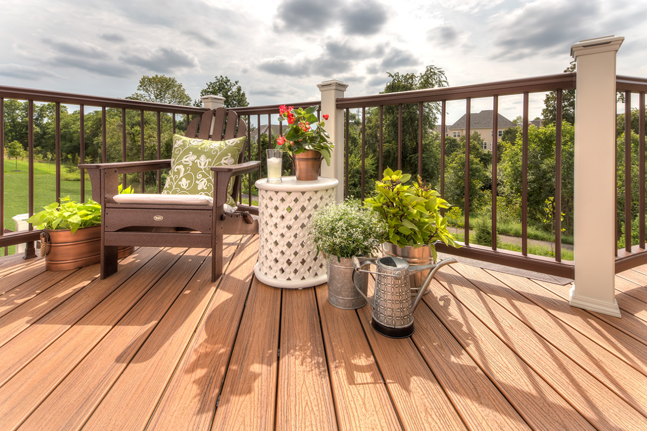 Composite decking changes the area you live in outdoors